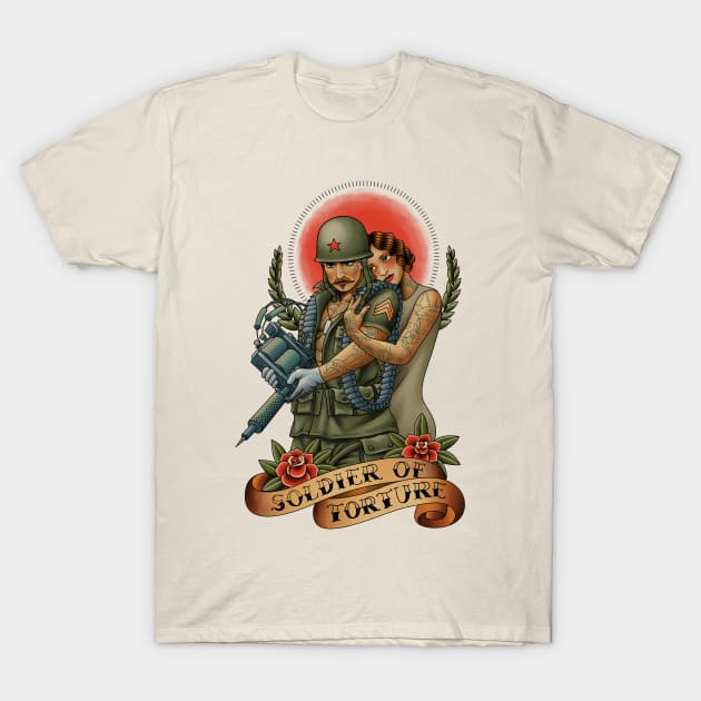 Soldier of Torture T-Shirt by kookylove